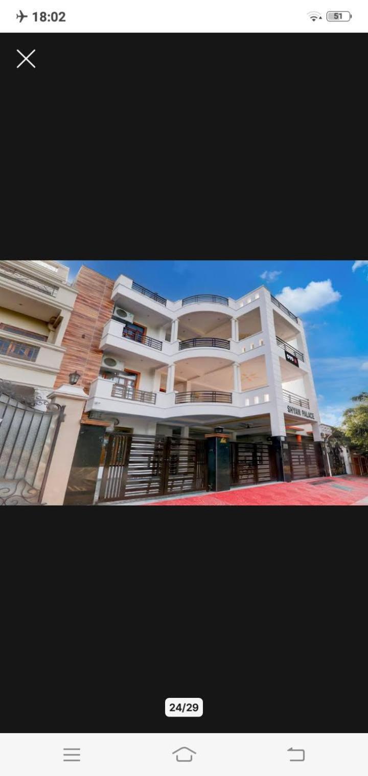 Hotel Shyam Palace Lucknow Buitenkant foto